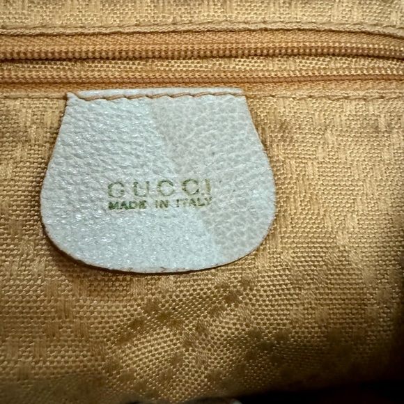 Gucci bamboo suede backpack - Picture 4 of 8